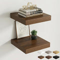 Dreamland Floating Shelves for Wall, Small Deep Floating Shelf Square Wall Shelf by Dreamland