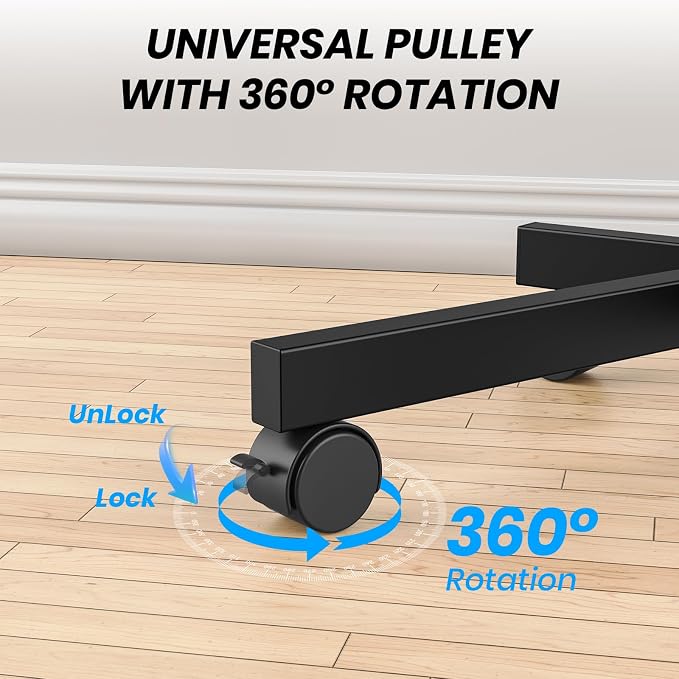 Mobile TV Cart for 23-60 Inch LCD LED OLED Flat Curved Screen TVs - Image 4