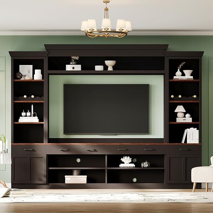 Merax Minimalist Entertainment Wall Unit Set - Image 3