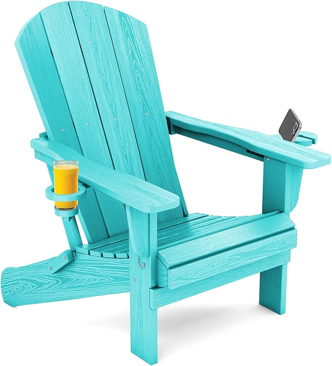 SERWALL Adirondack Chair with Cup Holders by SERWALL