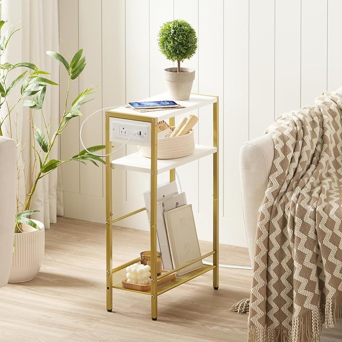 HOOBRO Small Narrow Side Table - Image 2