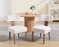 HNY Mid Century Modern Dining Chairs Set of 2 by HNY