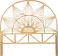 Kouboo Sunflower Rattan California King Headboard Bedroom Bedroom Furniture by KOUBOO