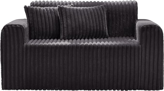 Hobestluk Couch Sofa 2-Seater Foam Sofa Loveseat - Image 8