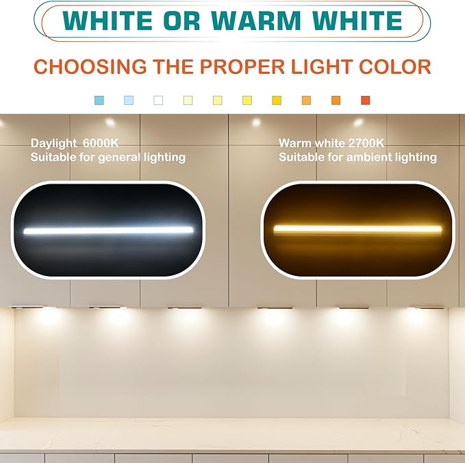 Under Cabinet LED Bar 12inch, Single Counter Light - Image 5