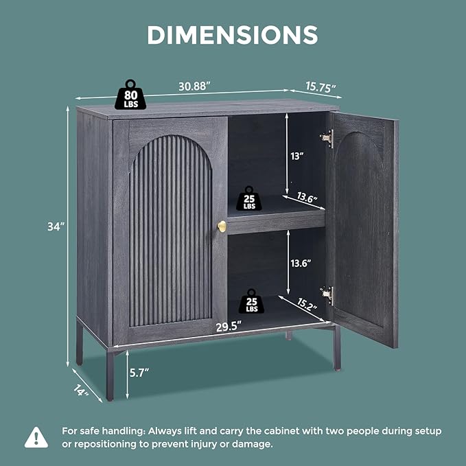 IFGET Modern Buffet Cabinet - Image 2