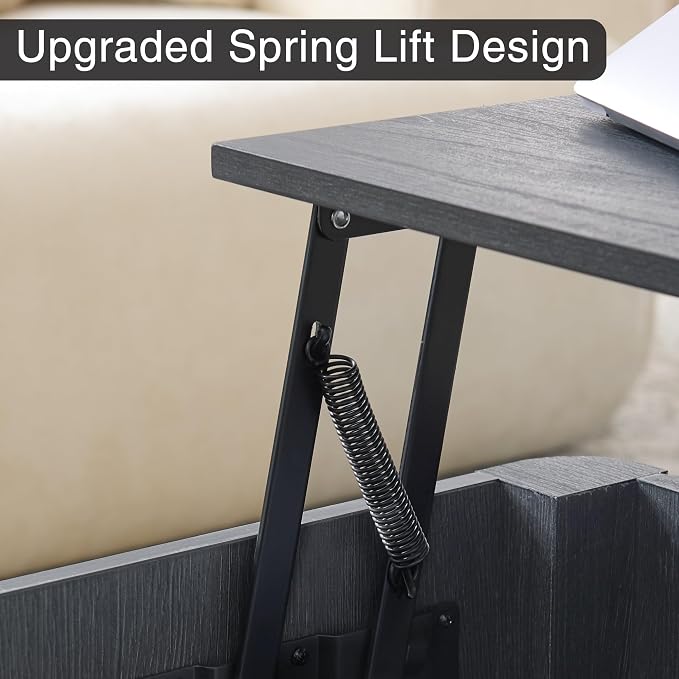 Fatmok Large Lift Top Coffee Table - Image 4