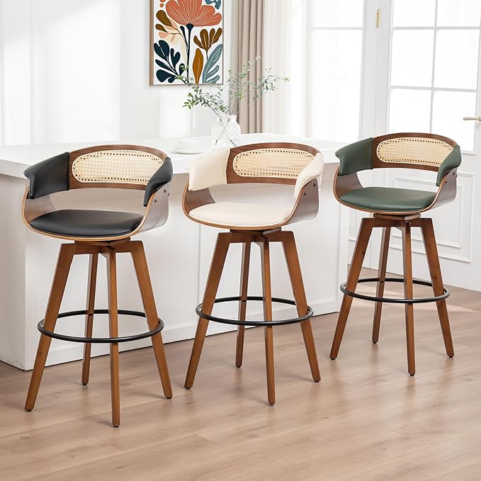 Counter Height Bar Stools Set of 3 - Image 6