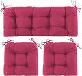 Wicker Chair Cushions of 3 Pieces, Waterproof Cushions by Aegisun