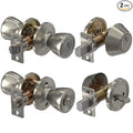 Mobile Home Door Knobs with Deadbolt – Exterior Front Door Lock Set of 2 by PalaYou