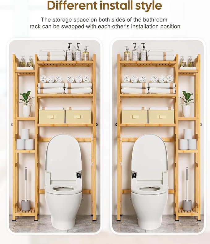 Homde Over The Toilet Storage - Image 6