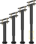 Wlrrcwdttc 4 Pcs Adjustable Height Bed Support Legs 10-17 inch, Bed Frame by Wlrrcwdttc
