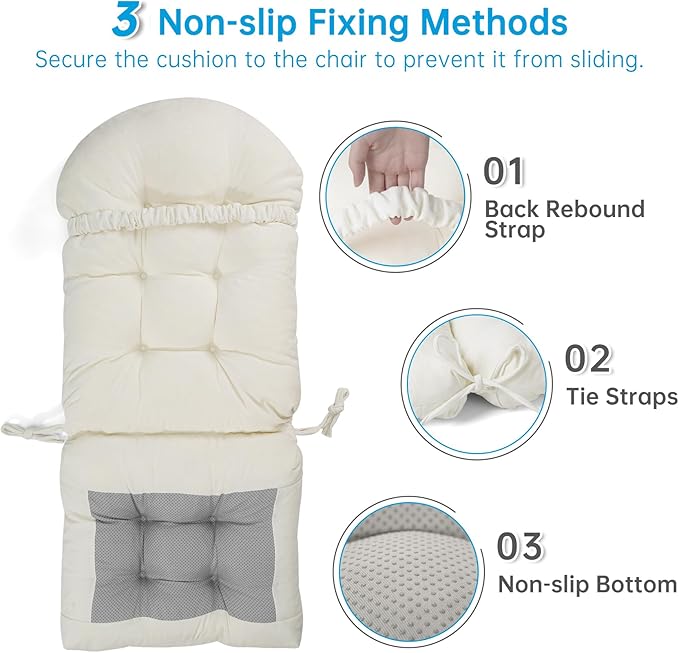 Rocking Chair Cushions Set - Image 3