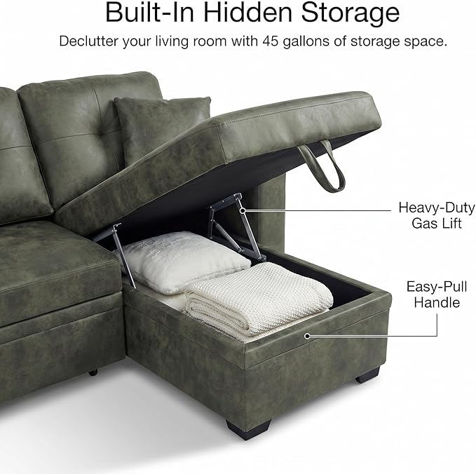 TYBOATLE Convertible Sofa Bed Couch - Image 5