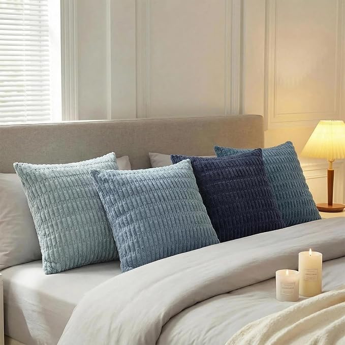 Fancy Homi 4 Packs Decorative Throw Pillow Covers - Image 8