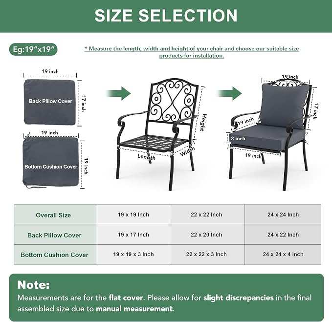 Summsun Waterproof Outdoor Cushions - Image 7