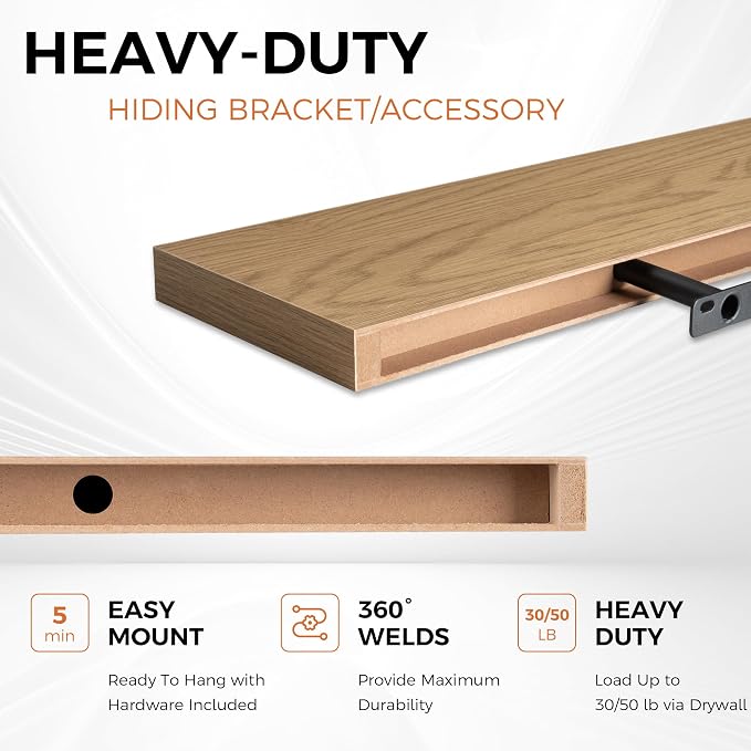 Fun Memories 48 Inch Floating Shelves - Image 4