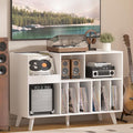 LELELINKY Large 48'' Record Player Stand by LELELINKY