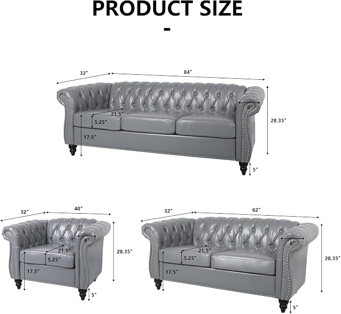 AVZEAR Leather Upholstered Armchair, Single Sofa Chair - Image 2