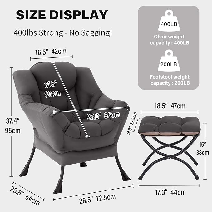 Tiita Modern Large Accent Chair - Image 2