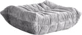 Bean Bag Ottoman, Memory Foam Lazy Bean Bag Sofa, Fireside Chair Foot Rest by Cansunna