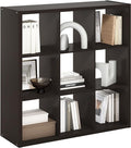 Furinno CUBICLE Book Shelf, 9-Cube Bookshelf, Extra Thick Frame Reversible by Furinno-FitsYourSpaceFitsYourBudget