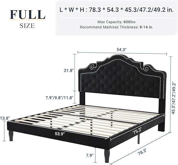 Allewie Full Size Bed Frame - Image 2