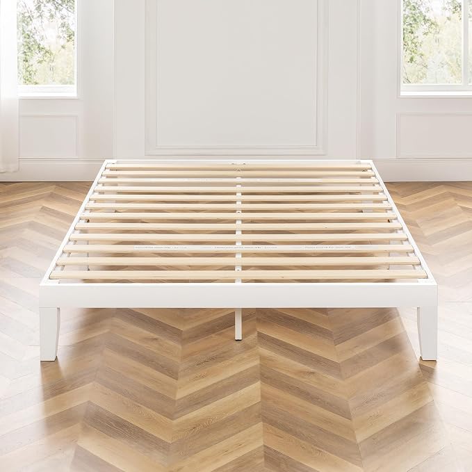 Mellow Naturalista Classic 12 Inch Solid Wood Platform Bed - Image 4