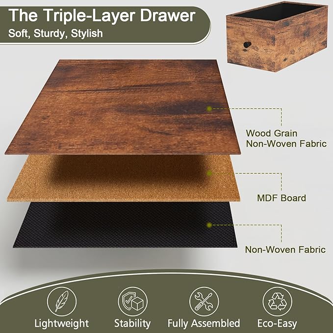 LOAKEKEL Narrow End Table Living Room - Image 8