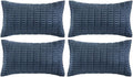 Fancy Homi 4 Packs Decorative Throw Pillow Covers by Fancy+Homi