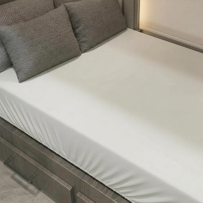 Stretchy Cot Fitted Sheet 25" x 75" - Image 4