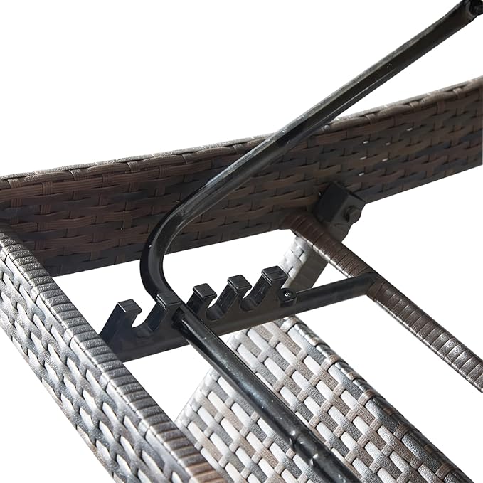 Outdoor Chaise Lounge Chairs Set of 3 - Image 9