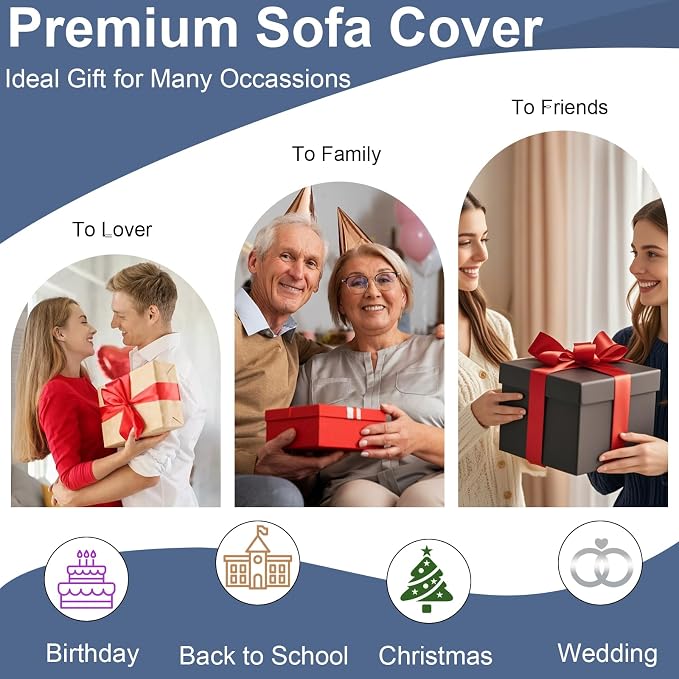 VClife Boho Couch Cover, Pet Furniture Protector - Image 8
