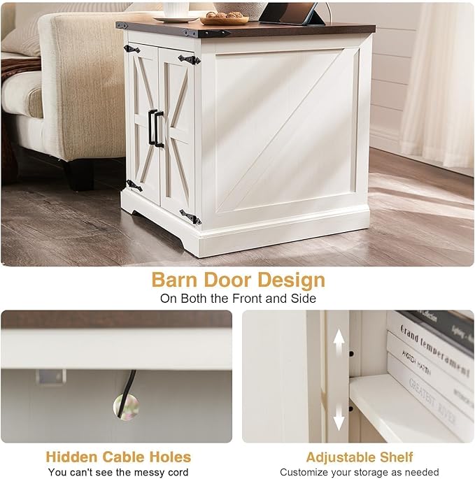 Barnyatoh Farmhouse End Table - Image 6