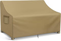 WLEAFJ Patio Sofa Cover Waterproof, Outdoor Loveseat Cover, Heavy Duty Deep by WLEAFJ