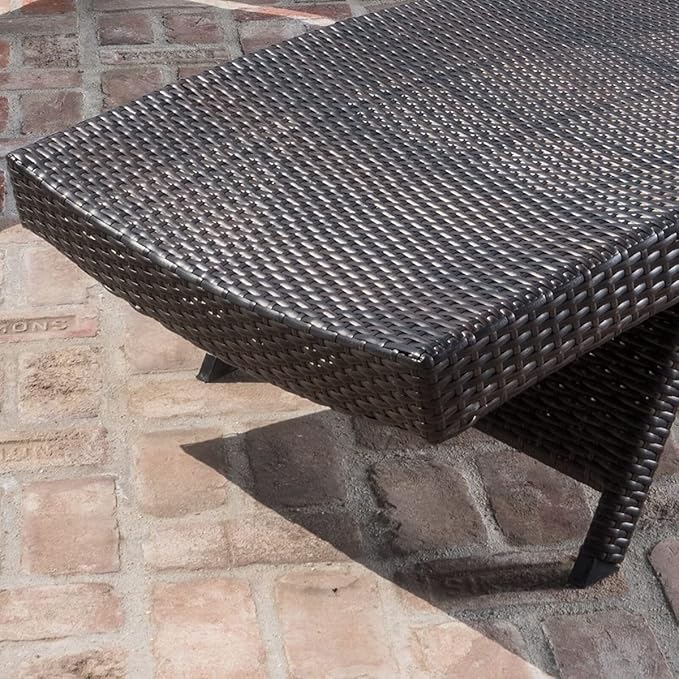 79'' Long Reclining Chaise Lounge Set, Outdoor Wicker Reclining Lounge Chair - Image 5