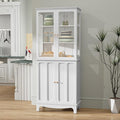 ARTPOWER 72" Freestanding Kitchen Pantry Storage Sideboard, Classical Tall by PowerofArtBetterforLife