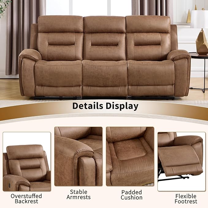 ANJ Power Reclining Loveseat Sofa - Image 6
