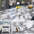 Livelynine 36x197 Wide Grey Contact Paper by Livelynine