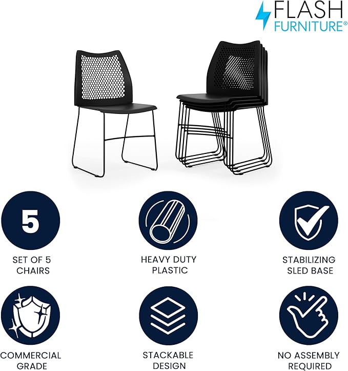 Flash Furniture Hercules Series Contoured Lobby Chairs - Image 4