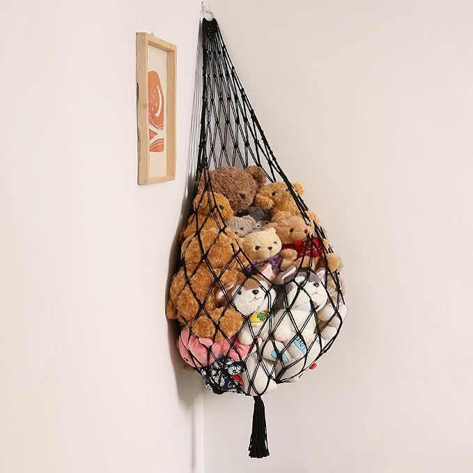 Novel Amdermi Stuffed Animal Hammock Corner Hanging Net by Amdermi