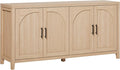 Walker Edison Sasha 4-Door Reeded Sideboard Buffet by WalkerEdison