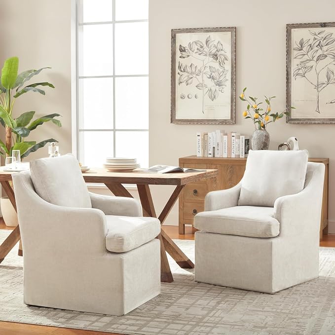 VKNOW Upholstered Dining Chairs, Modern Kitchen Chairs Dinner Chairs - Image 5