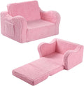 MOMCAYWEX Kids Sofa, 2-in-1 Flip-Out Foam Couch by MOMCAYWEX