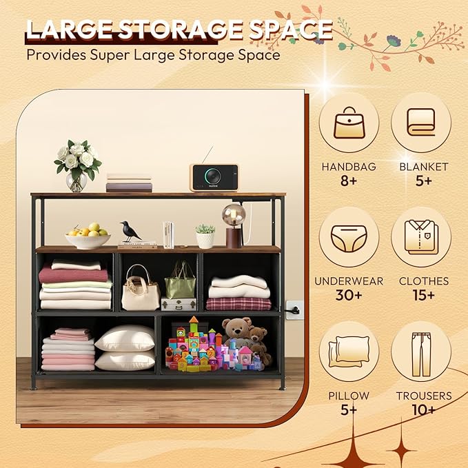 Dresser Seamless Gothic Featuring Graphic Mushrooms Black Cats - Image 7