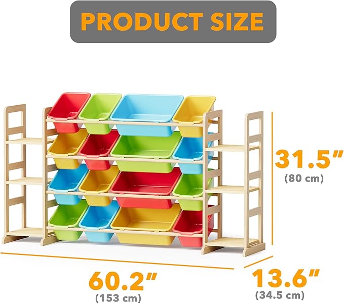 SpaceAid Toy Storage Organizer - Image 2