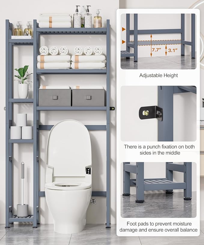 Homde Over The Toilet Storage - Image 4