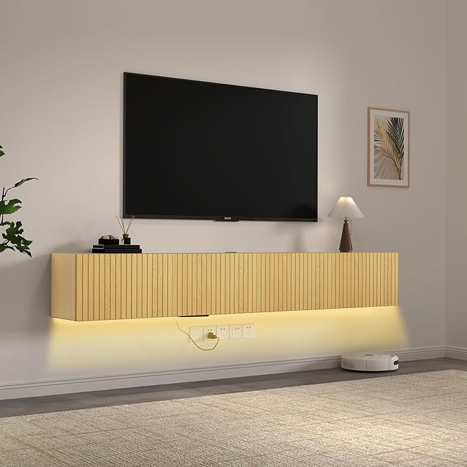 EazeHome 82" Floating TV Stand by EAZEHOME