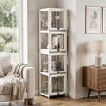 Magshion Display Cabinet, 4-Tier Corner Shelf by Magshion