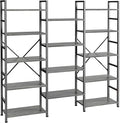 SUPERJARE Triple Bookshelf, Bookcase by SUPERJARE